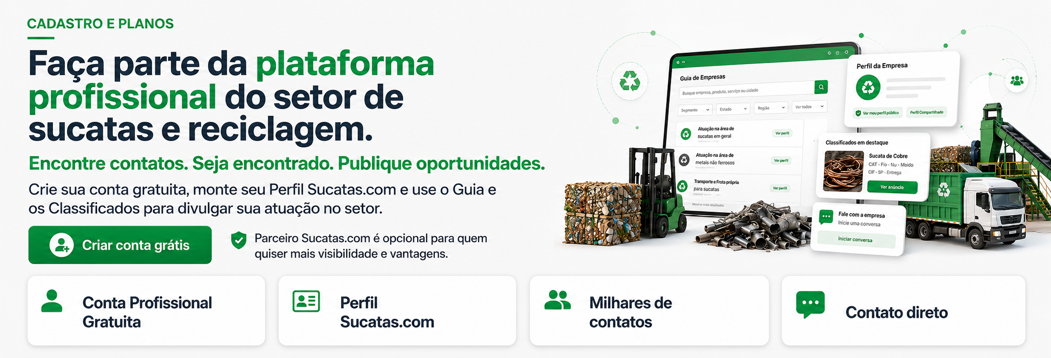 Planos e Parcerias - Cabeçalho