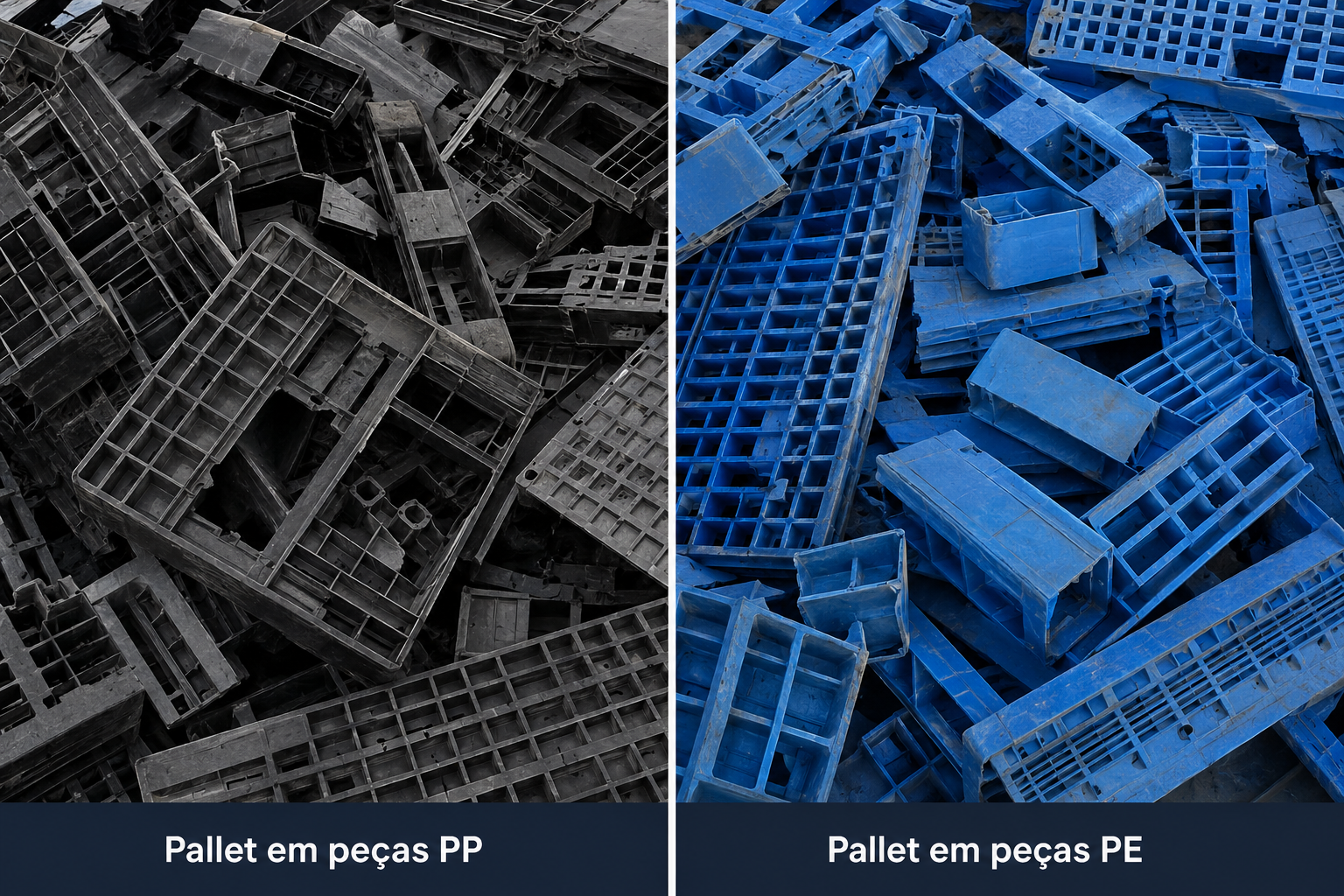 compro pallet em peças PP/PE