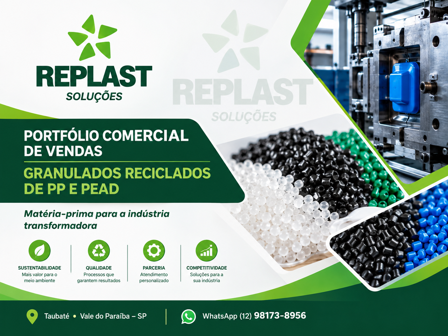 Replast Soluções Ltda - Reciclagem PP E PEAD